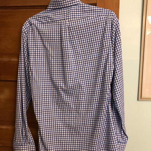 NWOT Men's Ralph Lauren slim Fit Performance Plaid Button Down Shirt SMALL - Picture 2 of 6